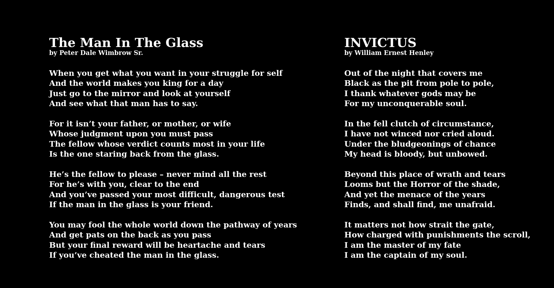 Invictus